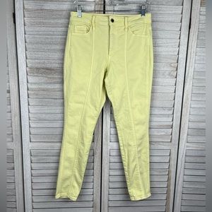 UNIVERSAL THREAD High Rise Skinny Stretch Jeans Yellow-4